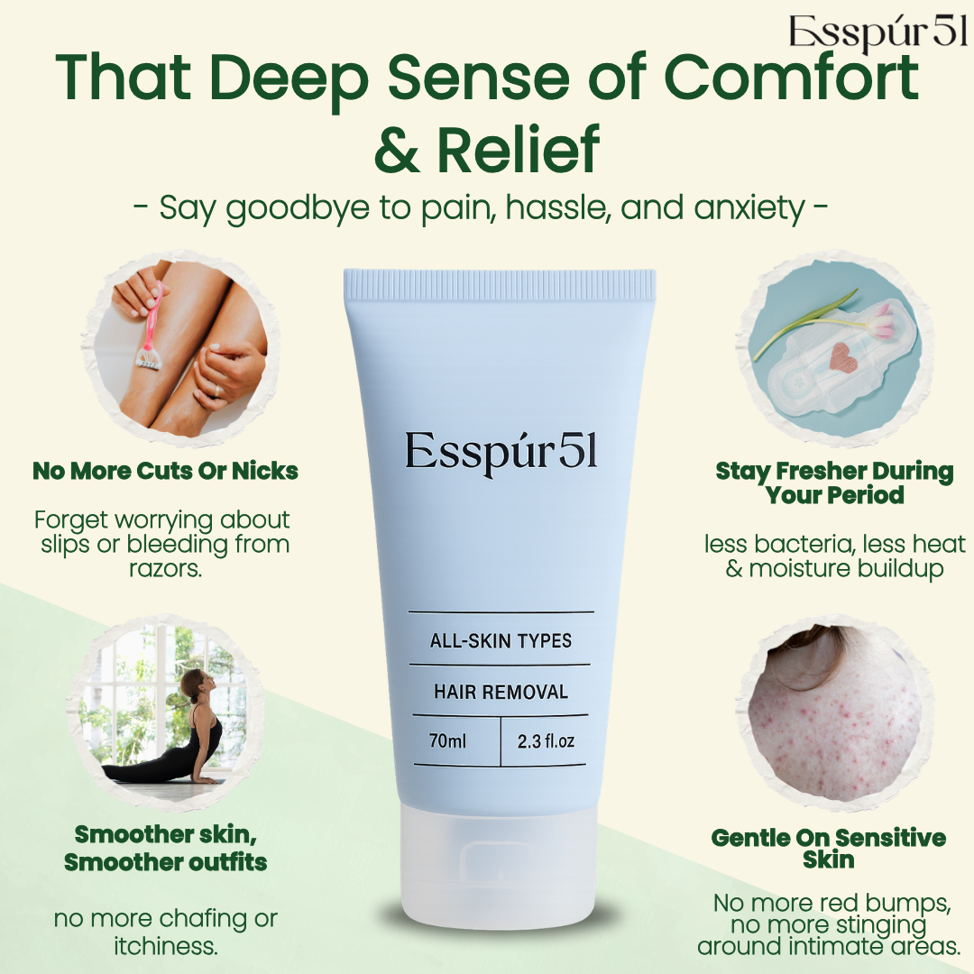 SET C - Removal Cream x3 + Aloe Vera x2